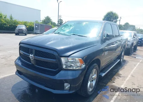 2018 Ram 1500 Express 4X4 5'7 Box from USA, damaged, VIN 1C6RR7KT9JS335896